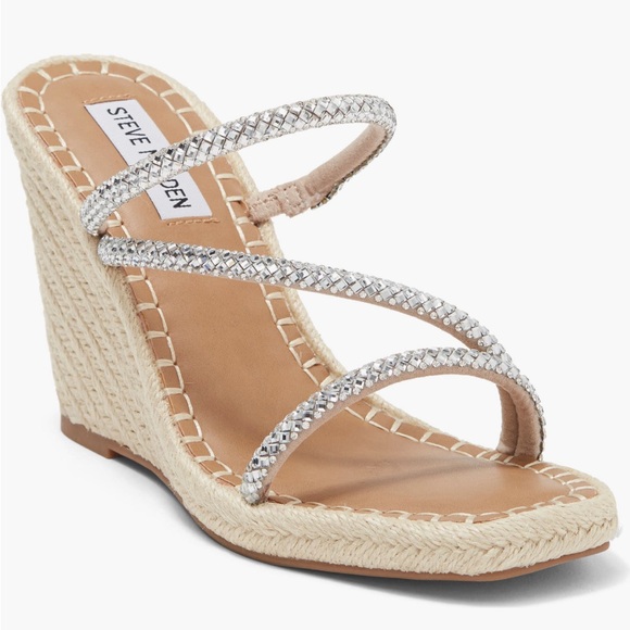 Steve Madden In Charge Espadrille with rhinestones - Picture 1 of 10